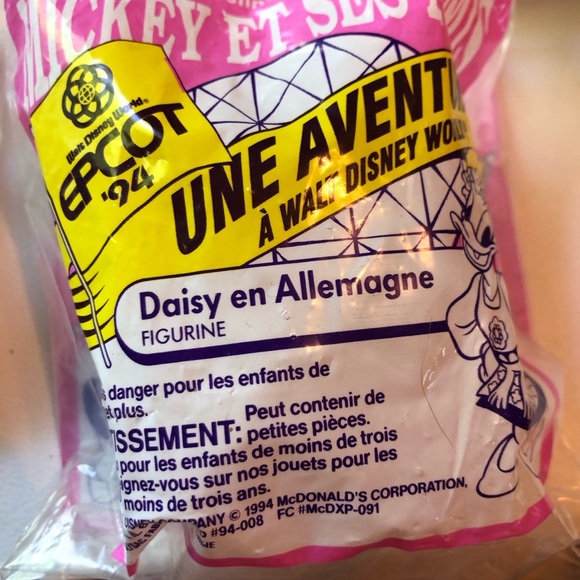 Lot Of 8 Vintage 1990s McDonalds Toys, 5 Are Sealed In Package Daisy Muppet Bugs - Picture 2 of 12